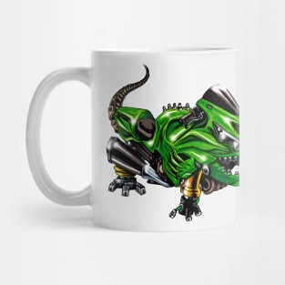 Kawasaki ZX14 Lizard Green Mug